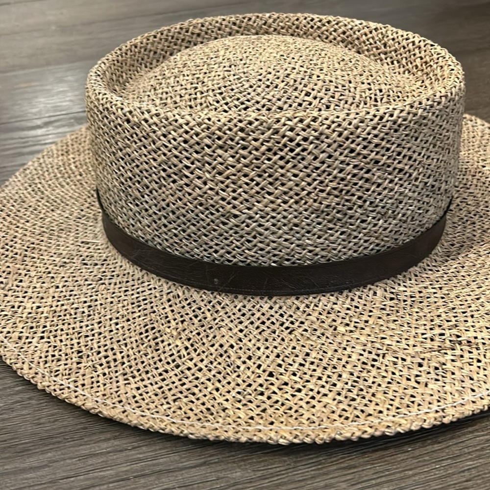 Vintage P label straw panama hat very good condition - Picture 3 of 13
